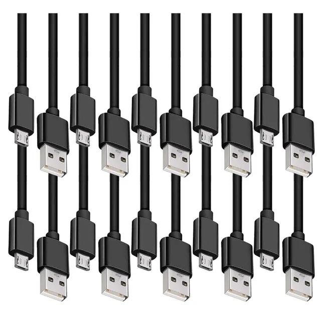 

20pcs 2A Fast Charging Micro 5pin 1M V8 USb Cable PVC Data Charging Cables For Samsung S6 s7 htc M8 M9 Lg Xiaomi Huawei cable 1m чёрный