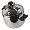 Household Stainless Steel Pressure Cooker Canner Explosion Proof Double Bottom Pressure Cooker for