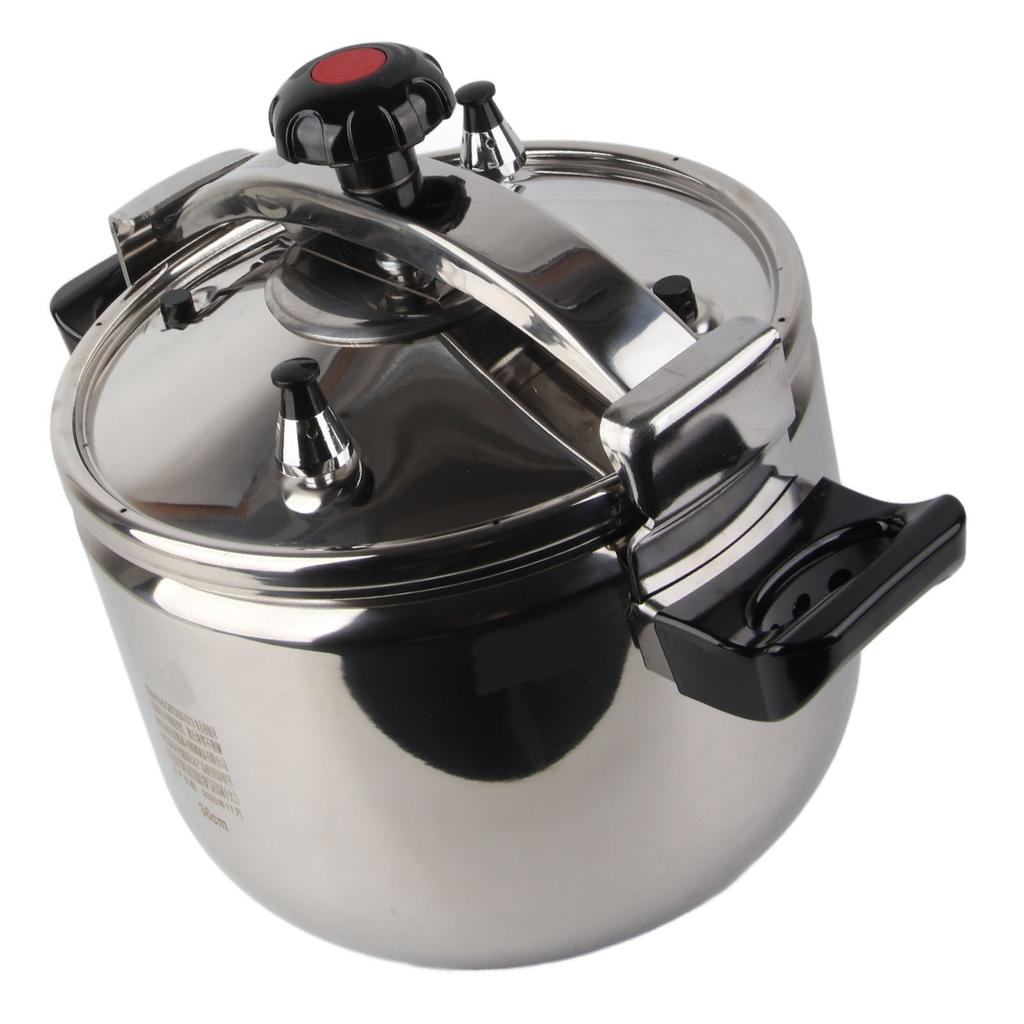 Household Stainless Steel Pressure Cooker Canner Explosion Proof Double Bottom Pressure Cooker for