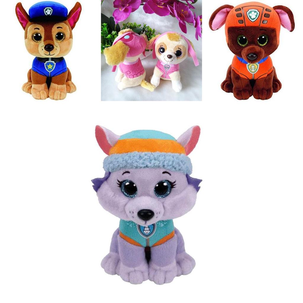 Entzückendes Paw Patrol Hunde-Plüschtier mit den beliebten Charakteren Marshall Rubble Chase Rocky