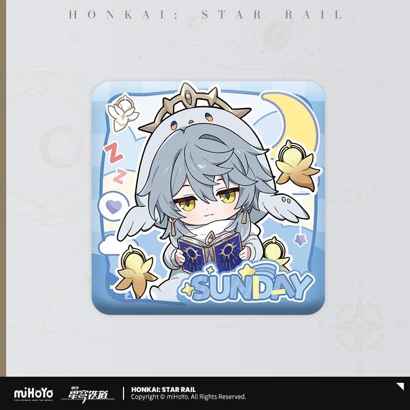 Sunsyea Honkai Star Rail Official Merch miHoYo Original Authentic NSSS Series Q Version Acrylic Stand Badge Keychain