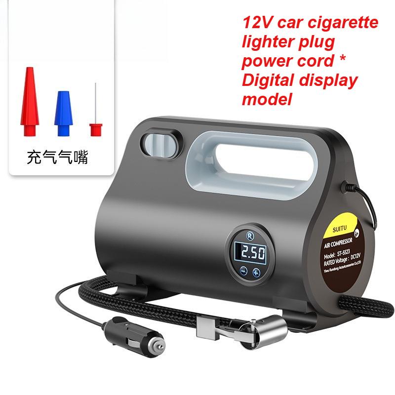 1SET Vehicle-mounted Air Pump Air Pump Portable Electric Vehicle Car Tire, Air Pump Automatic High-pressure and High-power