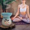 Essential Oil Burner Aromatherapy Aroma Diffuser Ceramic Tealight Candle Holder Oil Burner for Home Decoration