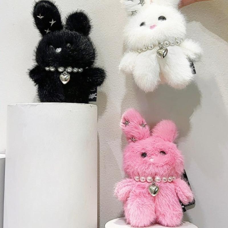 Cool Sweet Star Rabbit Plush Keychain Korean Style Doll Charm Cute Cute Kawaii Creative Gift For Girls Kids Birthday Present