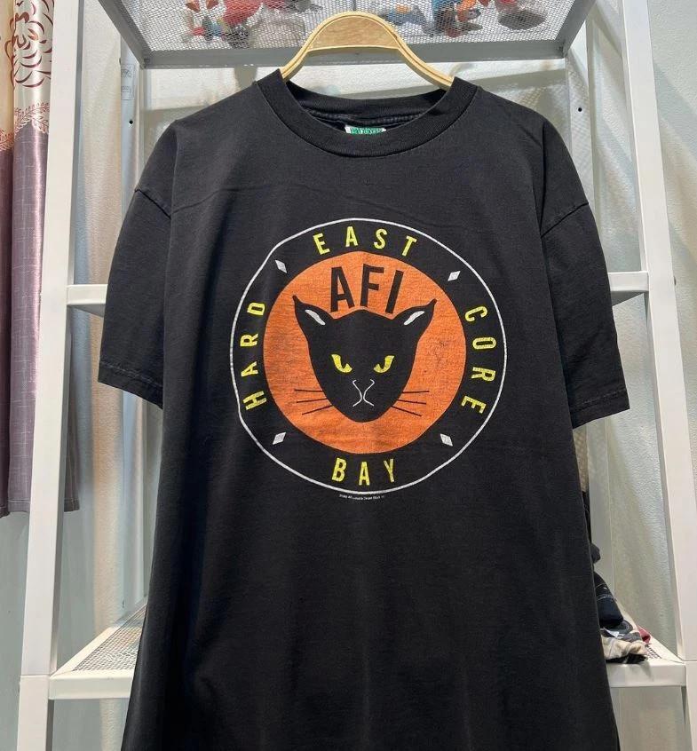 

AFI Black Short Sleeve Cotton T-shirt Unisex S-5XL MD1056 Unisex T-Shirt M