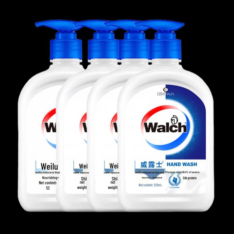 

Walch Healthy Antibacterial Hand Wash (4x 525ml)