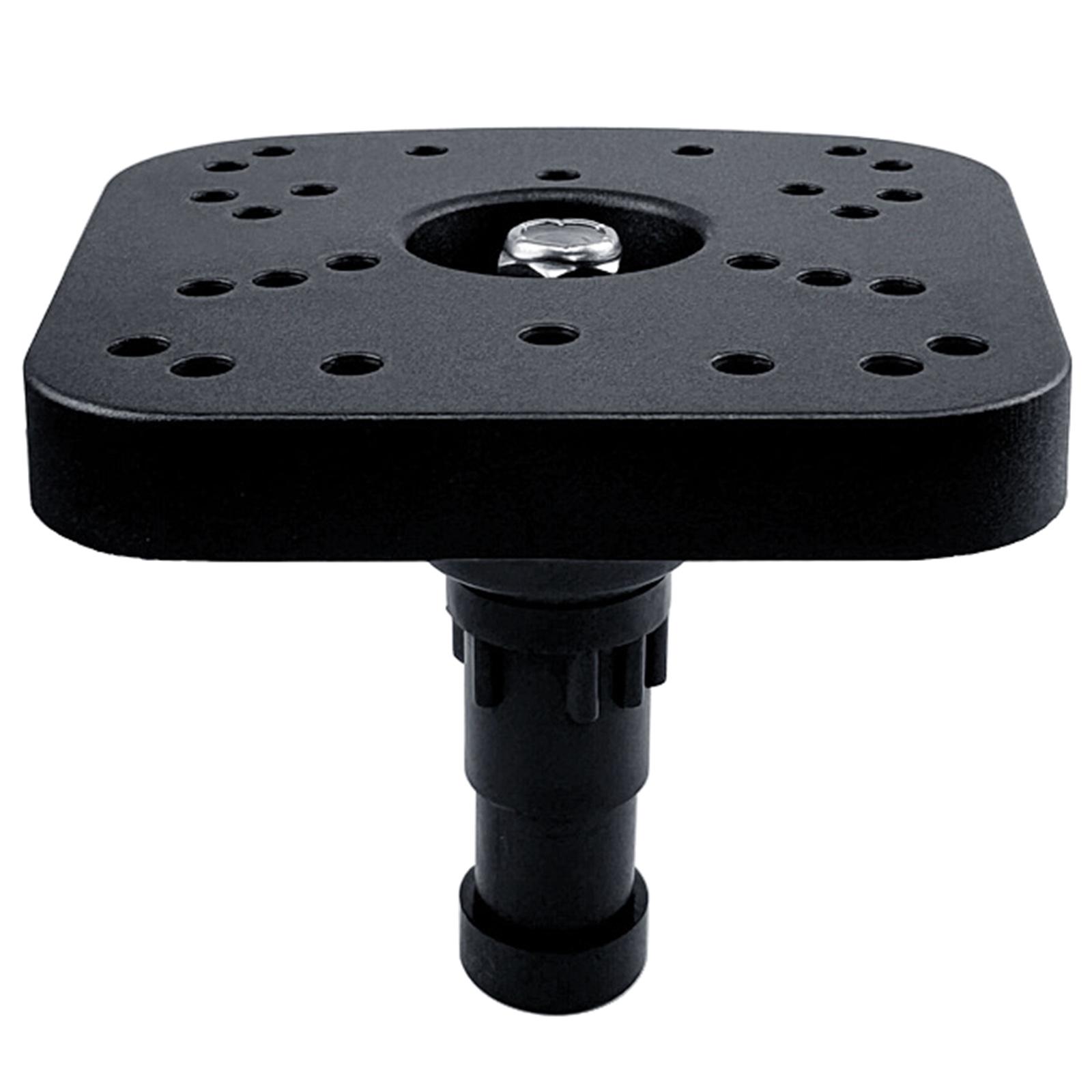 

360 Degrees Rotation Fish Finder Holder Universal Kayak Mounting Plate Fish Finder Mount Ball Mount Fish Finder Bracket