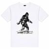 Bigfoot Sketch T-Shirt, Sasquatch Cryptid Graphic Tee, Cryptozoology Vintage Nat