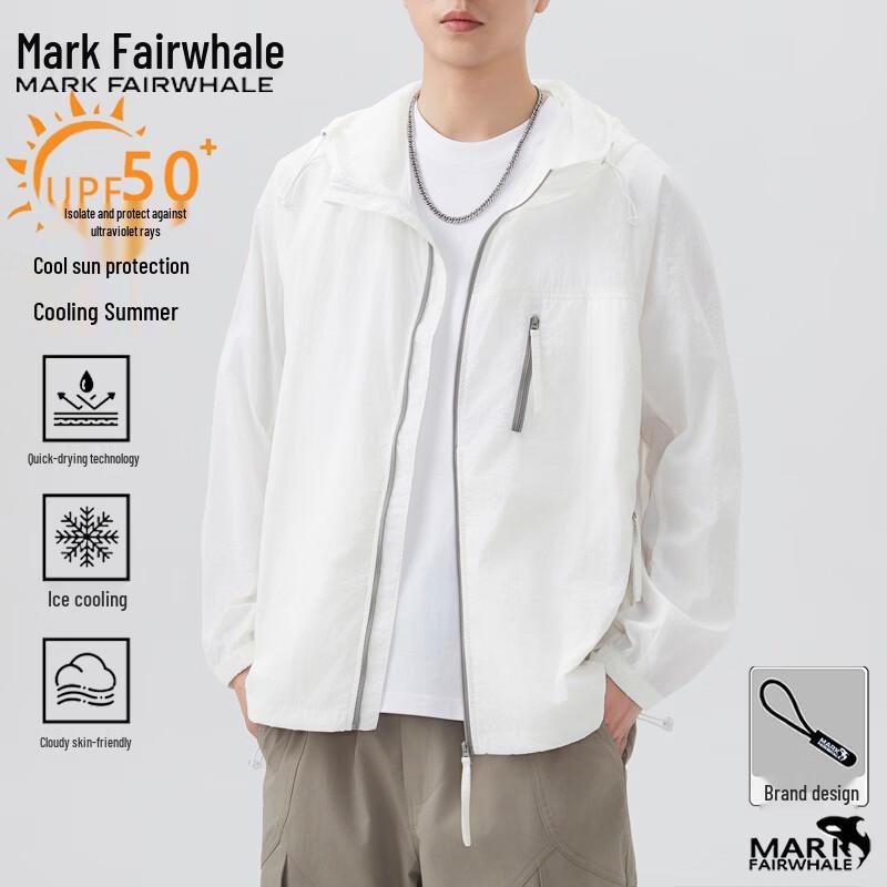 Mark Fairwhale Men's Lightweight Hooded Sun Protection Jacket