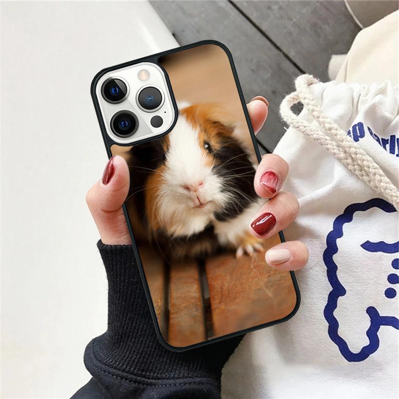 Hamster Guinea Pig Phone Case Cover For iPhone 17 Air 12 Plus Max for iPhone 17 Air 15 16 11 13 14 Pro Max Fundas