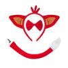 Foxes Costumes Set Foxes Ear Headbands Tail Nose Bowtie Tutu Skirt Animal Cosplay Costumes for Halloween Christmas Party