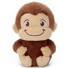 Takara Tomy Arts (TAKARATOMY A.R.T.S) Curious George (TOY STYLE) Plush Toy Medium, Curious George, Approximately 25cm Tall