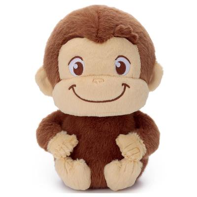 Takara Tomy Arts Curious George Plush Toy Curious Approximately 25cm Tall (TAKARATOMY A.R.T.S) (TOY STYLE) Medium, George,
