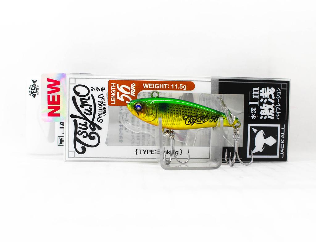 Jackall Tsukumo 56 Sinking Lure Green Gold (7245)
