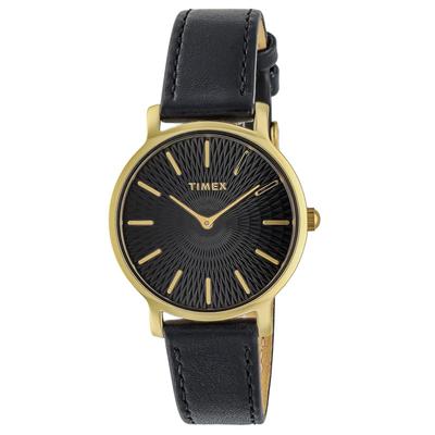 [Timex] Transcend Latón Cuarzo TW2V92600 Negro