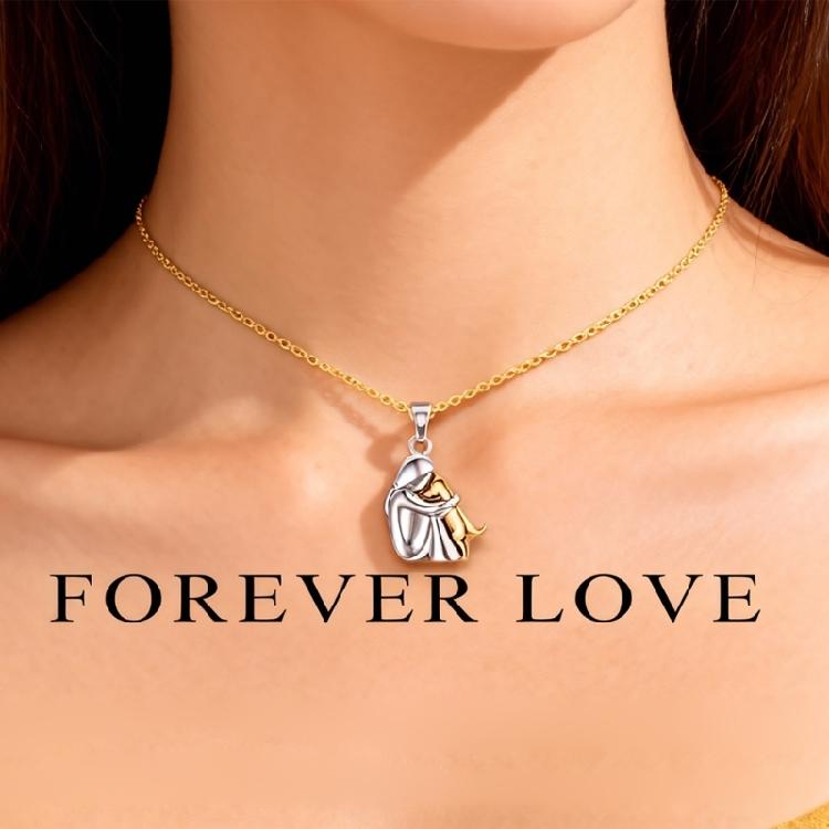 Pendant Necklace Great Gift for Dancers Cheerleaders Daughter Stainless Steel Lightweight Neckchain Jewelry
