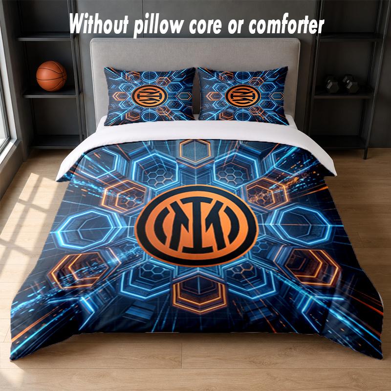Borussia Dortmund Design Bed Bedding Set 1 Duvet Cover + 2 Pillowcases Soft Breathable Household Bed Linens