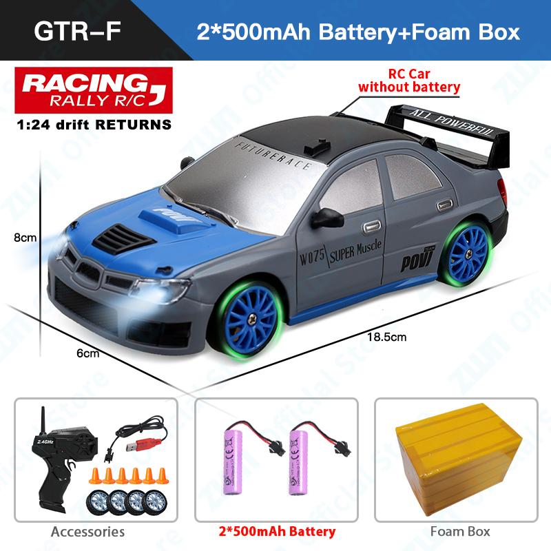 AAYB1 ZWN 1/24 RC Car With 2.4G Radio Remote Control Drift Cars High Speed Electric Vehicle Children Racing Toys for Boys Girls Gifts