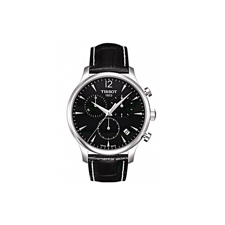TISSOT Montre Homme Tradition T0636171605700 Chronom&egrave;tre