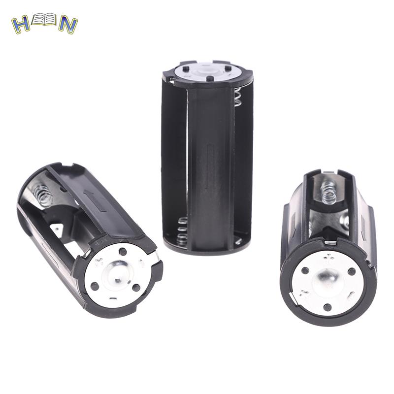 1Pc/3Pcs 3x AA to D Size Battery Adapter Converter Holder Case Box