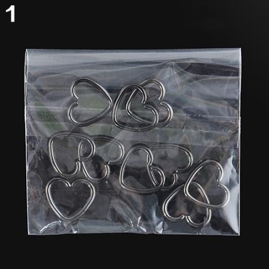 10Pcs Women Stainless Steel Heart Star  Helix Cartilage Studs Piercing Earrings