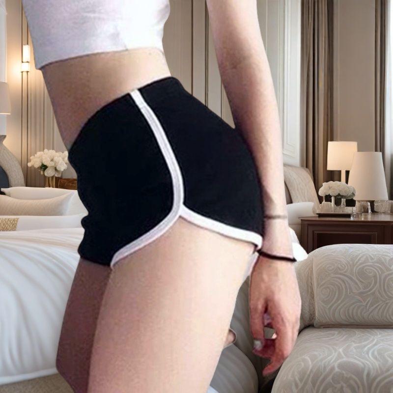 

2025 Women s High Waist Breathable Tummy Control Fitness Shorts for Running and Yoga One Size