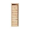 Tumbling Timber Toy 54 Blocks Tumble Tower Blocks Game Pine Wood Crate