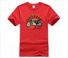 T-shirt de Moto Coton Épais Unisexe Impression Cb750 Four Mode Tee d'Été