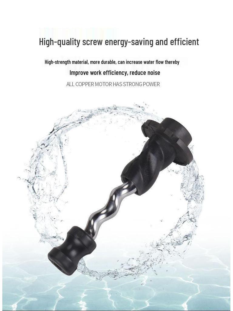 220V Automatische selbstansaugende Haushaltswasserpumpe - Hochdruck Brunnen- und Druckerhöhungspumpe