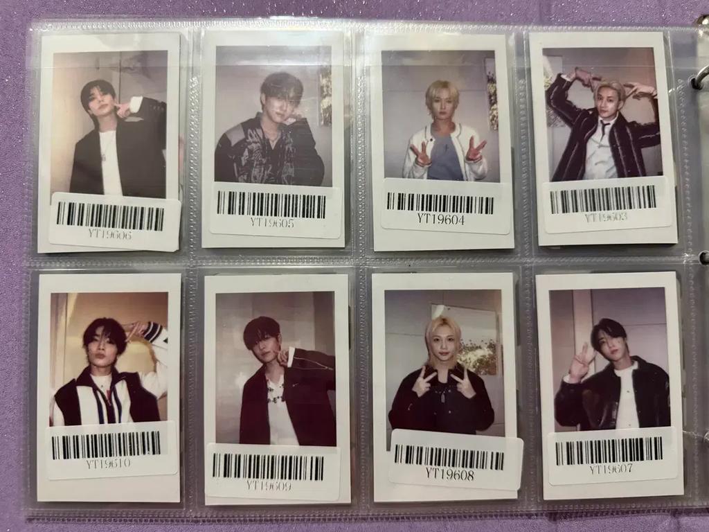 STRAY KIDS KMS Shanghai 2.0 In-Person Panther Winning Polaroid Set