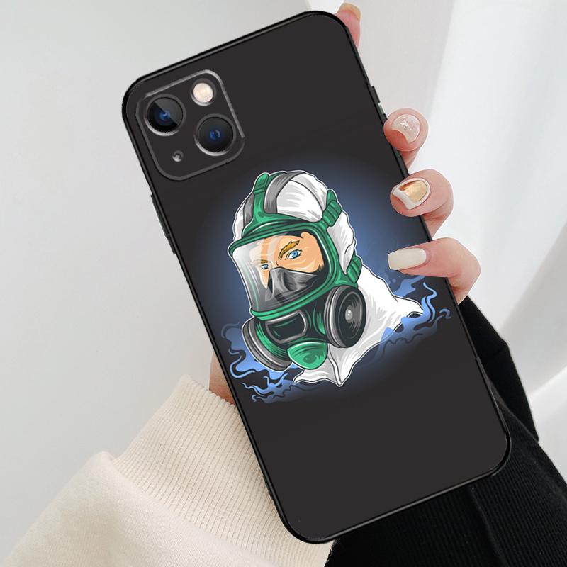 Cartoon Medicine Doctor Nurse Phone Case For iPhone 17 Pro Max 16 15 11 13 12 14 Pro Max Mini 15 16 Plus 16e 17 Air Cover