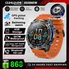 New Tactical Sports Smartwatch Built-in GPS Offline Map 4GB Memory 5ATM Waterproof Swimming Men Militray Smart Bracelets