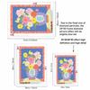 5D Diamond Painting Bouquet Full Drill Rhinestone Embroidery Cross Stitch Kits for Adults Home Decor Wall Art Gift