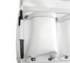 Gokusho white leather nail bag with ink pot holder GL-03W