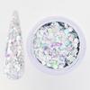 12pcs/Set Acrylic Powder With Chunky Glitter Sequins Chameleon Flakes 3In1 For Acrylic Nail Extension Carving Nail Art Decoratio