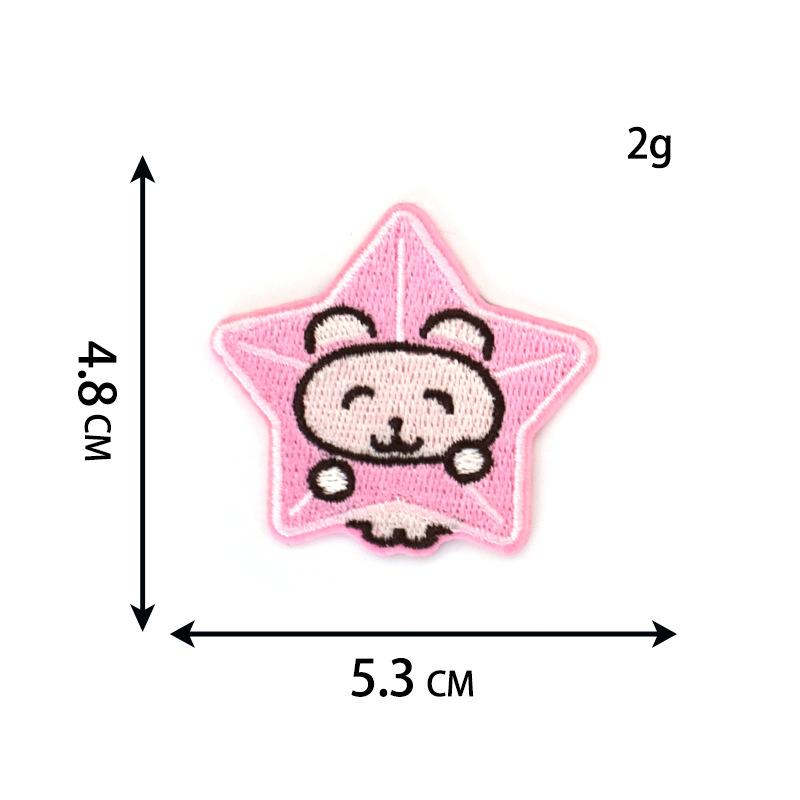 Computer embroidery clothing accessories Embroidery cloth stickers DIY handbook accessories Original embroidery patches