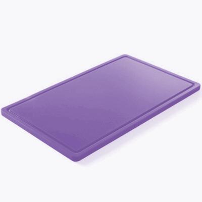 Hendi 826164 HACCP Cutting Board for Allergy Sufferers GN 12 Purple