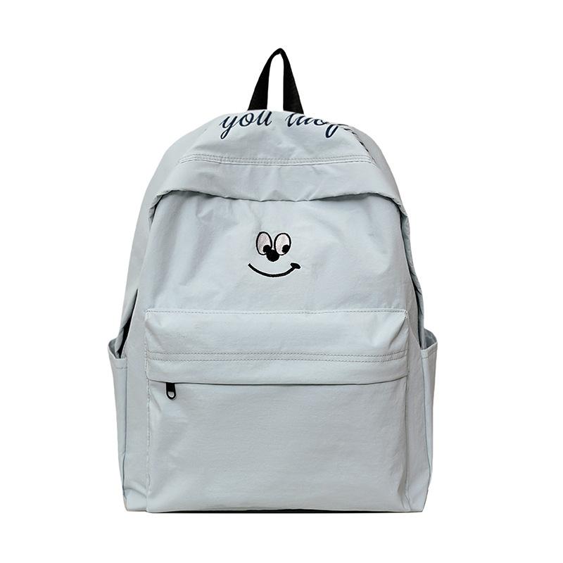 

Women s Cartoon Schoolbag Junior High School Students Backpack Men Large Capacity Computer Backpack синий