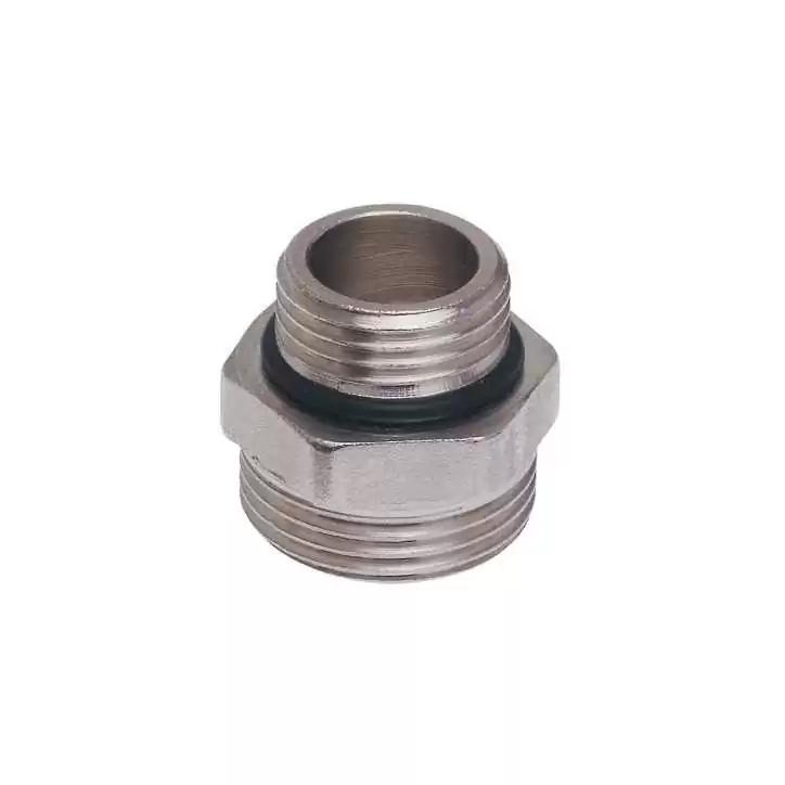 Idmar nypel mosiężny redukcyjny niklowany 3/4"x1/2" gz/gz