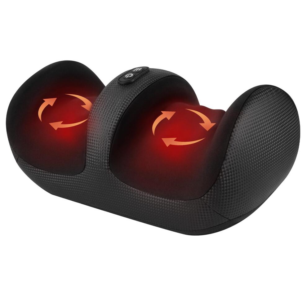 Nekteck Shiatsu Foot Massager with Heat Foot and Calf Massager with Massage Roller Lightweight and Compact Suitable for Offices and Home (Not