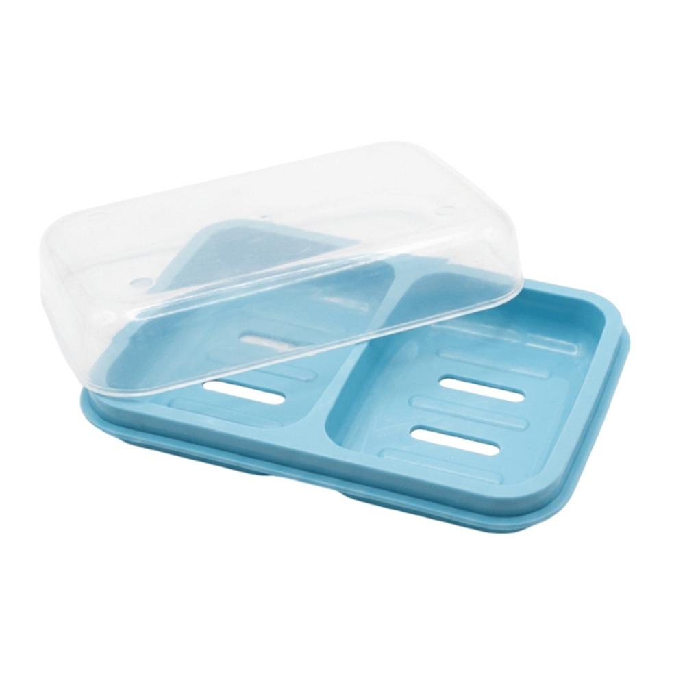 Creative Drain Soap Box Plastic Soap Storage Case Multifunctional Soap Holder Bathroom Use