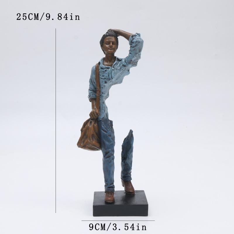 Creative Desktop Figurines Living Room Miniatures Figurines Simple Entrance Hall Ornament Modern Home Decoration Ornaments
