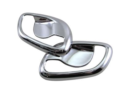 BRIGHTZ Jimny L JB23W Chrome Inner Door Handle Plated JB23 JB B23 23 Jimny L 29842 Cover, [INS-DHC-044]