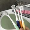 Soft Bristle Toothbrushes Non Slip Handle Effective Plaque Removal for Home Daily Oral Care