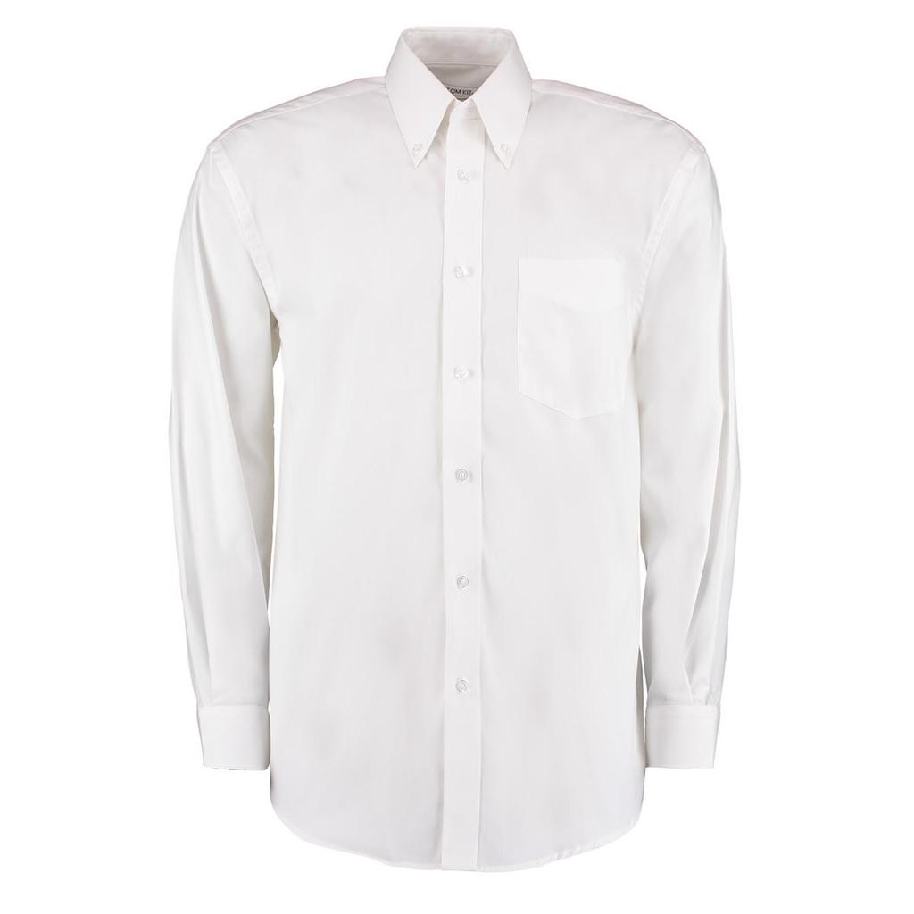 Kustom Kit Mens Long Sleeve Corporate Oxford Shirt