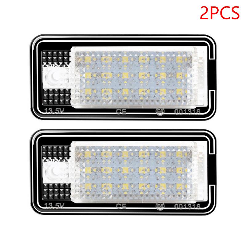 Led License Plate Light Suitable For A3 S3 A4 S4 A6 C6 A8 S8 Q7 Led License Plate Light Car Led License Plate Light