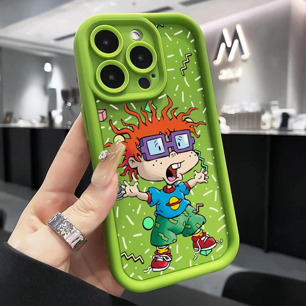 Cartoon R-Rugrat Chuckie Phone Case For iPhone 17 Air 16 e 15 14 13 12 11 Pro Max Plus Mini SE 2020 2022 Soft TPU Back Cover
