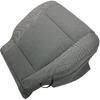 Driver Bottom Seat Cover Cloth Replacement Gray Fit for Ford F150 XLT 2015 2016 2017 2018