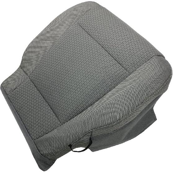 Driver Bottom Seat Cover Cloth Replacement Gray Fit for Ford F150 XLT 2015 2016 2017 2018