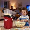 Premium Electric Popcorn Maker Hot Air Corn Popper Fast Heating Stylish Design Perfect For Homemade Snacks Home Theater Kitchen